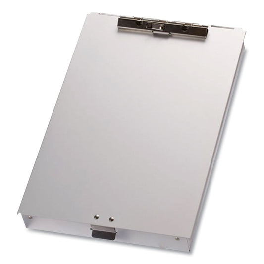 Officemate Aluminum Storage Clipboard, Holds 8.5 x 12 Sheets, Silver (83200)