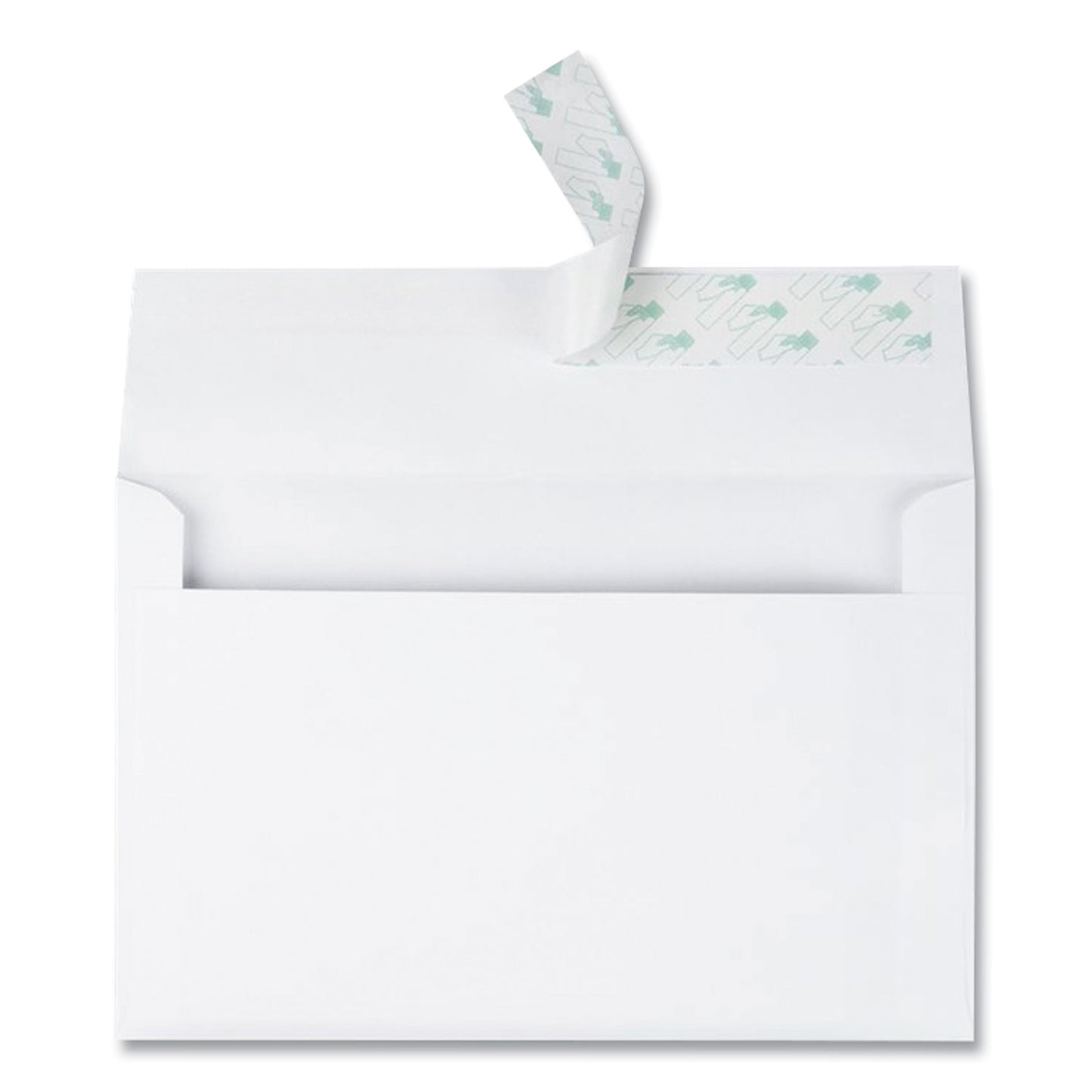 Quality Park Greeting Card/Invitation Envelope, A-9, Square Flap, Redi-Strip Adhesive Closure, 5.75 x 8.75, White, 100/Box (10750)