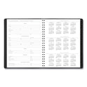 AT-A-GLANCE Contemporary Weekly/Monthly Planner, Vertical-Column Format, 11 x 8.25, Graphite Cover, 12-Month (Jan to Dec): 2025 (70950X45)