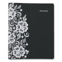 AT-A-GLANCE Lacey Weekly Block Format Professional Appointment Book, Lacey Artwork, 11 x 8.5, Black/White, 13-Month: Jan 2025 to Jan 2026 (541905)