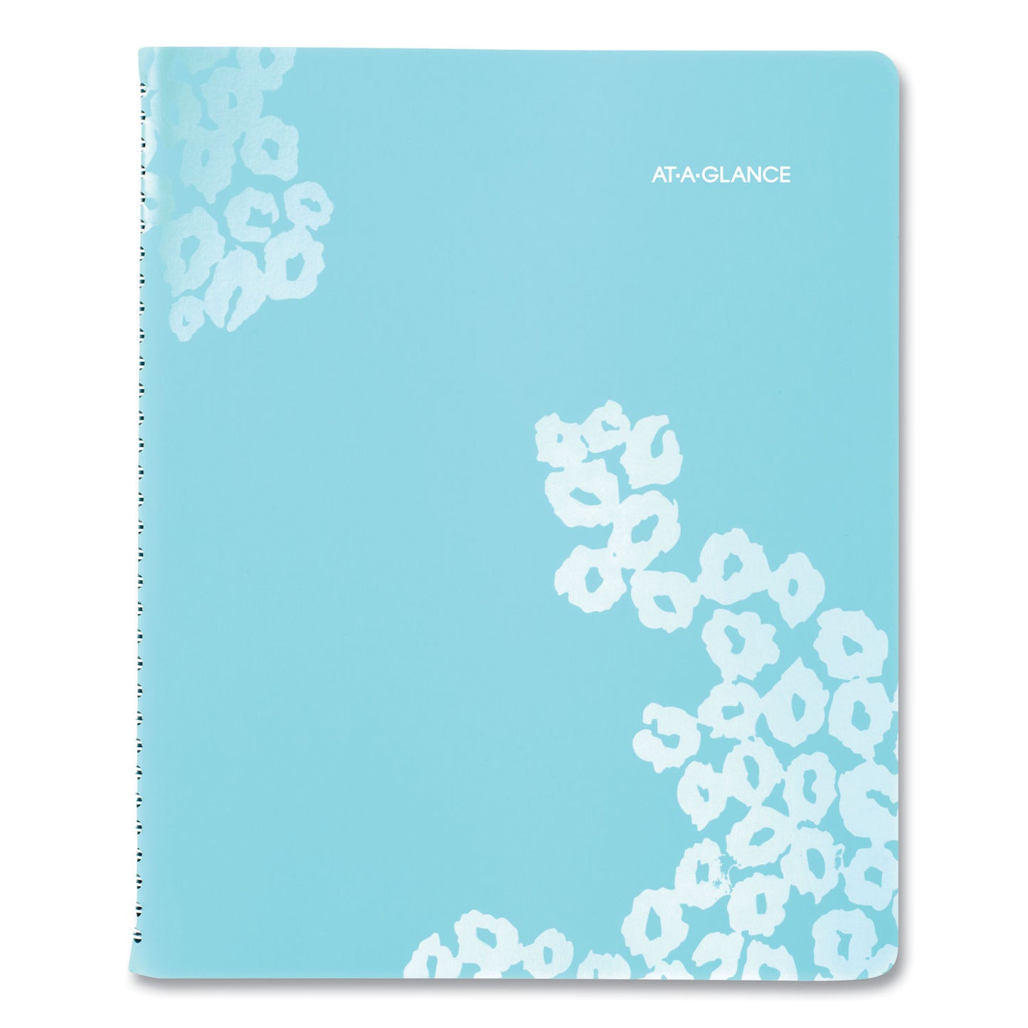 AT-A-GLANCE Wild Washes Weekly/Monthly Planner, Flora and Fauna Artwork, 11 x 8.5, Blue Cover, 13-Month: Jan 2025 to Jan 2026 (523905)