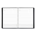 AT-A-GLANCE Contemporary Weekly/Monthly Planner, Vertical-Column Format, 11 x 8.25, Black Cover, 12-Month (Jan to Dec): 2025 (70950X05)