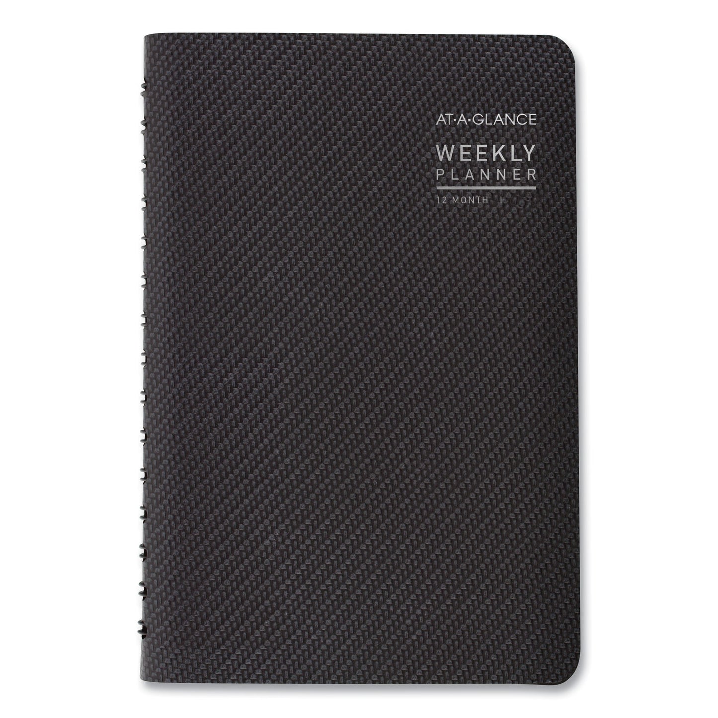 AT-A-GLANCE Contemporary Weekly/Monthly Planner, Open-Block Format, 8.5 x 5.5, Graphite Cover, 12-Month (Jan to Dec): 2025 (70100X45)