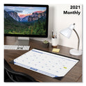 AT-A-GLANCE Desk Pad, 22 x 17, White Sheets, Black Binding, Black Corners, 12-Month (Jan to Dec): 2025 (SW20000)