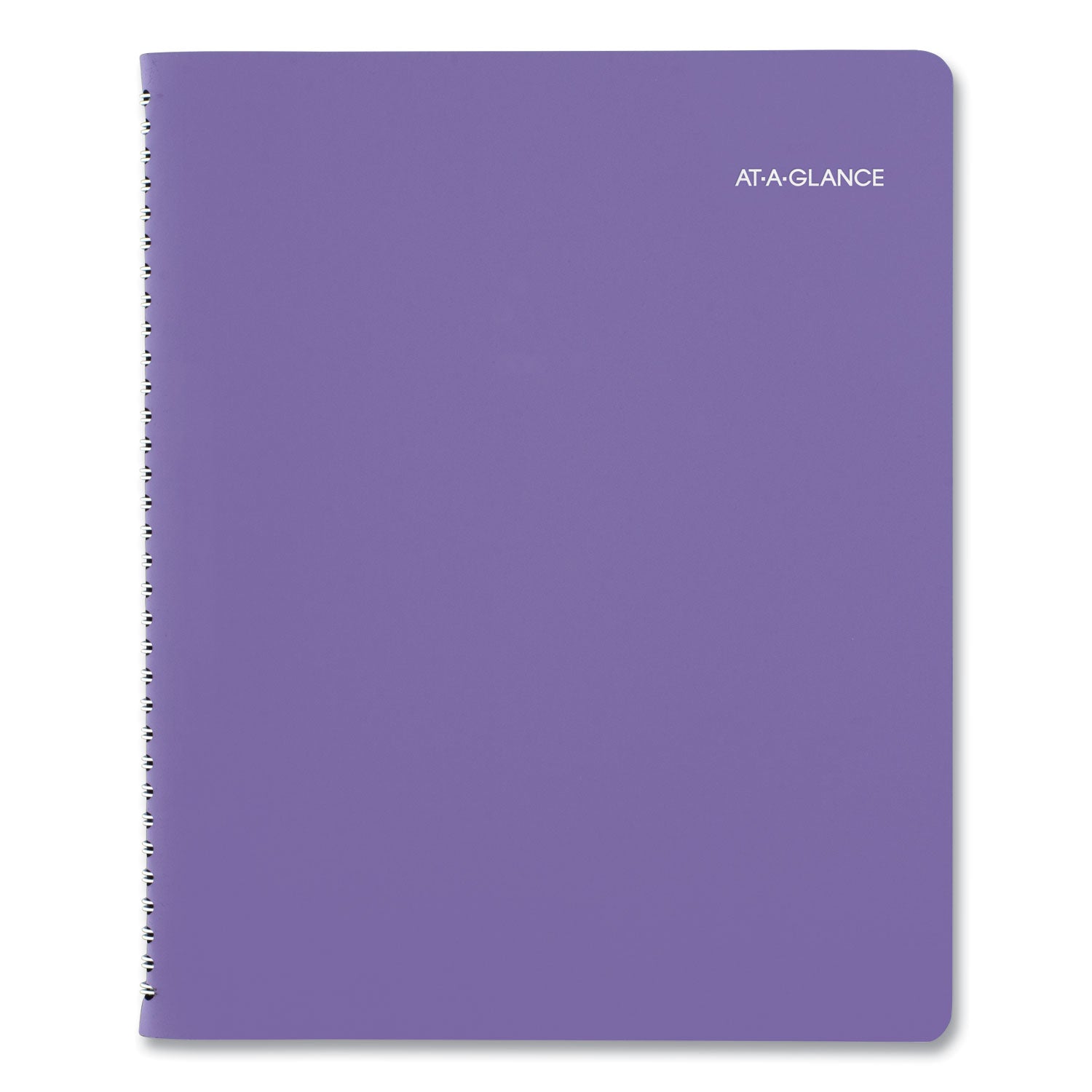 AT-A-GLANCE Beautiful Day Weekly/Monthly Planner, Vertical-Column Format, 11 x 8.5, Purple Cover, 13-Month: Jan 2025 to Jan 2026 (938P905)