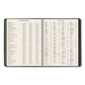 AT-A-GLANCE Recycled Weekly Vertical-Column Format Appointment Book, 8.75 x 7, Black Cover, 12-Month (Jan to Dec): 2025 (70951G05)