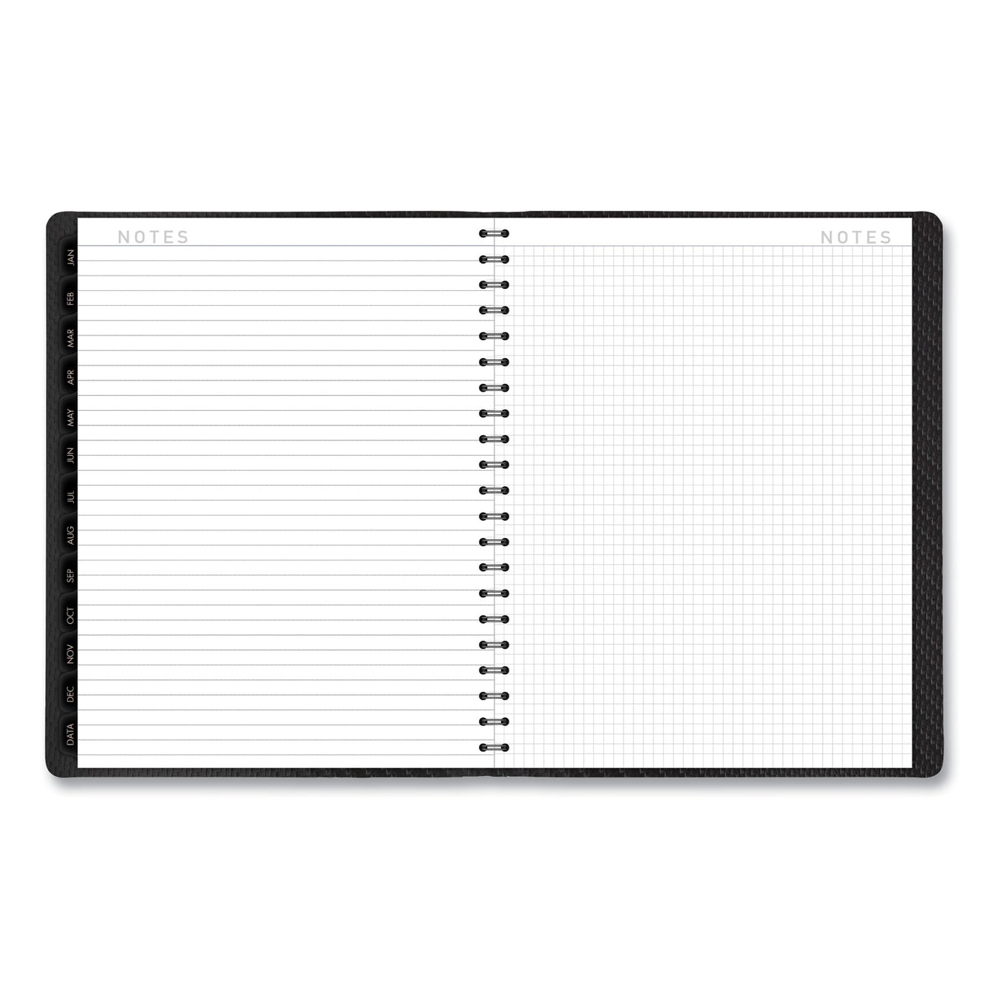 AT-A-GLANCE Contemporary Weekly/Monthly Planner, Vertical-Column Format, 11 x 8.25, Graphite Cover, 12-Month (Jan to Dec): 2025 (70950X45)