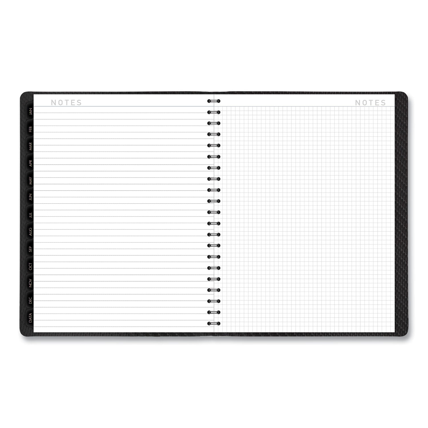 AT-A-GLANCE Contemporary Weekly/Monthly Planner, Vertical-Column Format, 11 x 8.25, Graphite Cover, 12-Month (Jan to Dec): 2025 (70950X45)