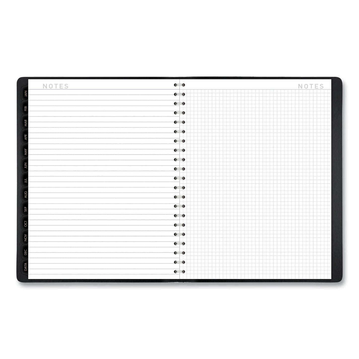 AT-A-GLANCE Contemporary Weekly/Monthly Planner, Vertical-Column Format, 11 x 8.25, Black Cover, 12-Month (Jan to Dec): 2025 (70950X05)