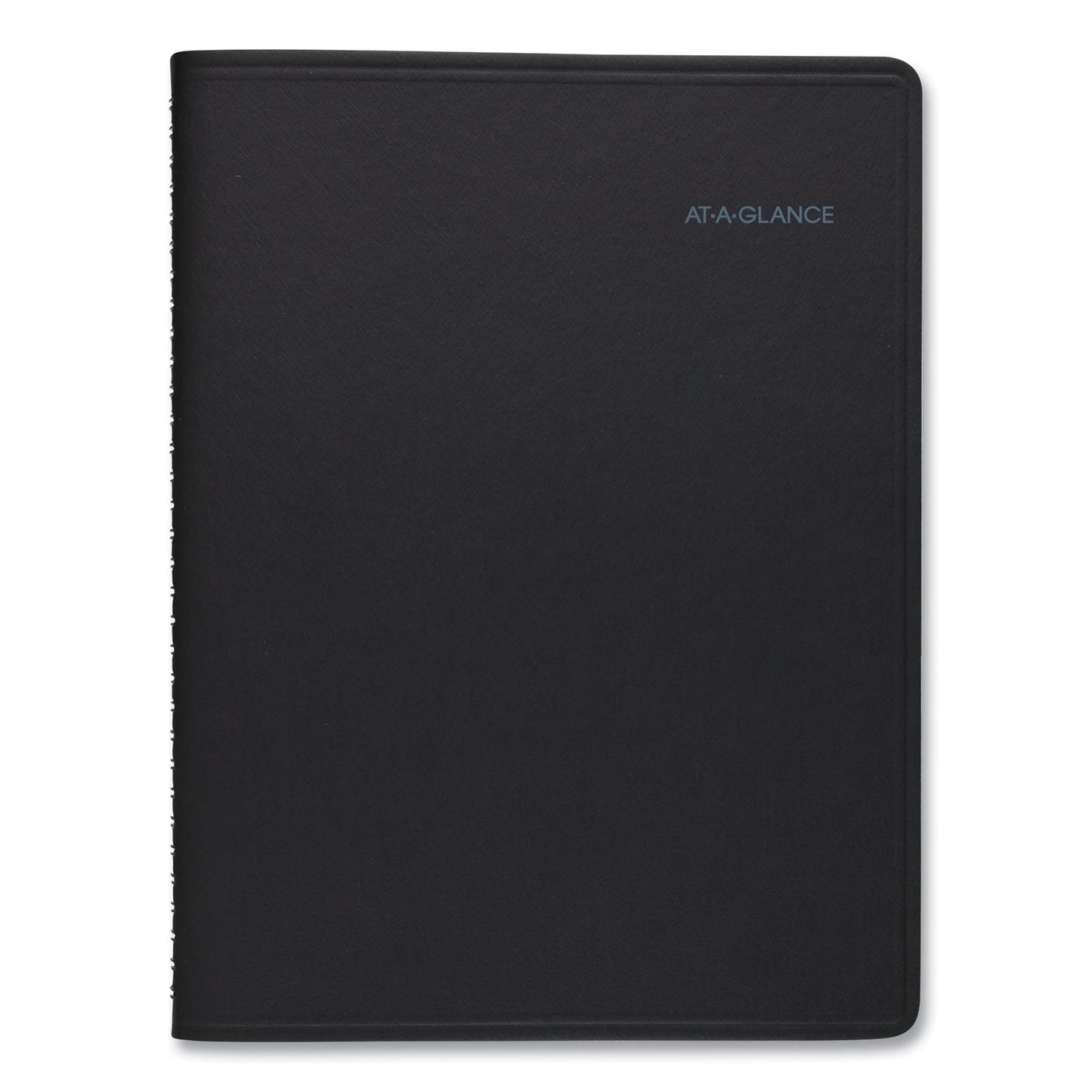 AT-A-GLANCE QuickNotes Weekly/Monthly Planner, 10 x 8, Black Cover, 12-Month (July to June): 2024 to 2025 (761105)