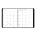 AT-A-GLANCE Contemporary Monthly Planner, Premium Paper, 11 x 9, Graphite Cover, 12-Month (Jan to Dec): 2025 (70260X45)