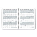 AT-A-GLANCE Monthly Planner, 8.75 x 7, Black Cover, 12-Month (Jan to Dec): 2025 (7012005)