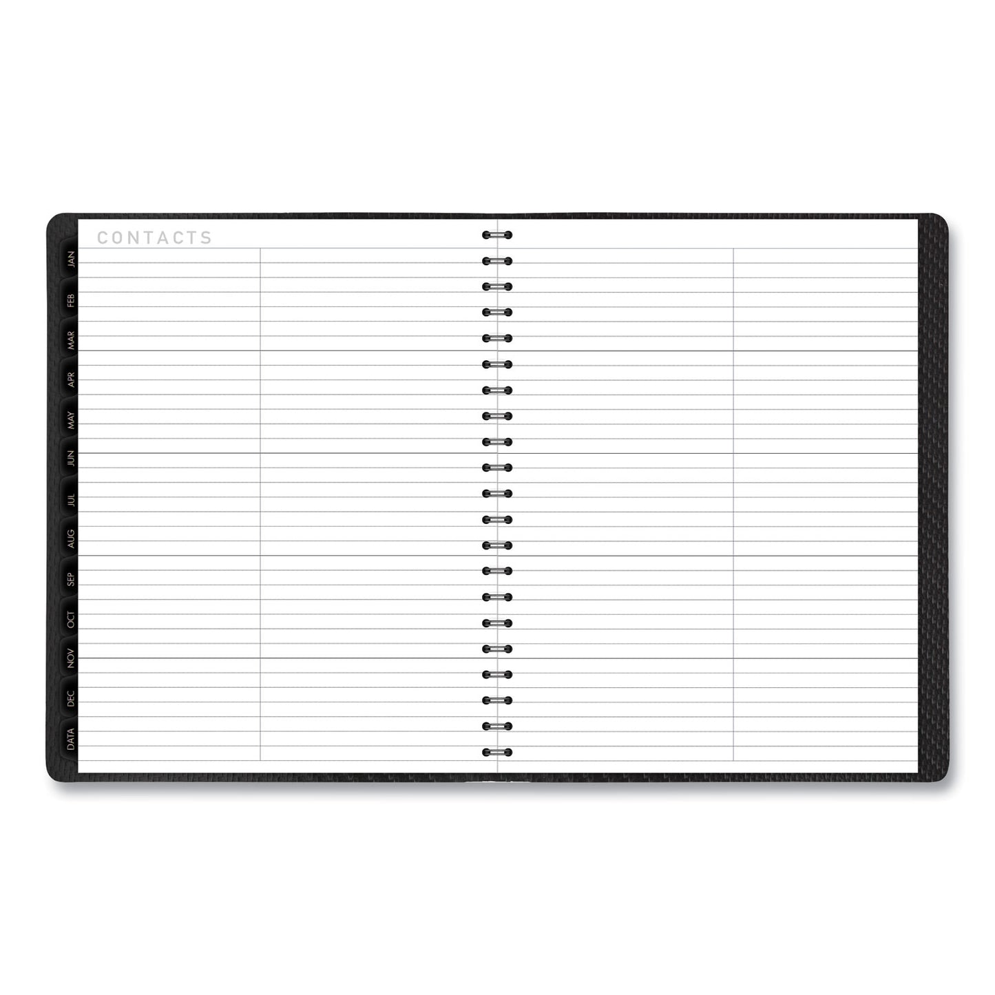 AT-A-GLANCE Contemporary Weekly/Monthly Planner, Vertical-Column Format, 11 x 8.25, Graphite Cover, 12-Month (Jan to Dec): 2025 (70950X45)