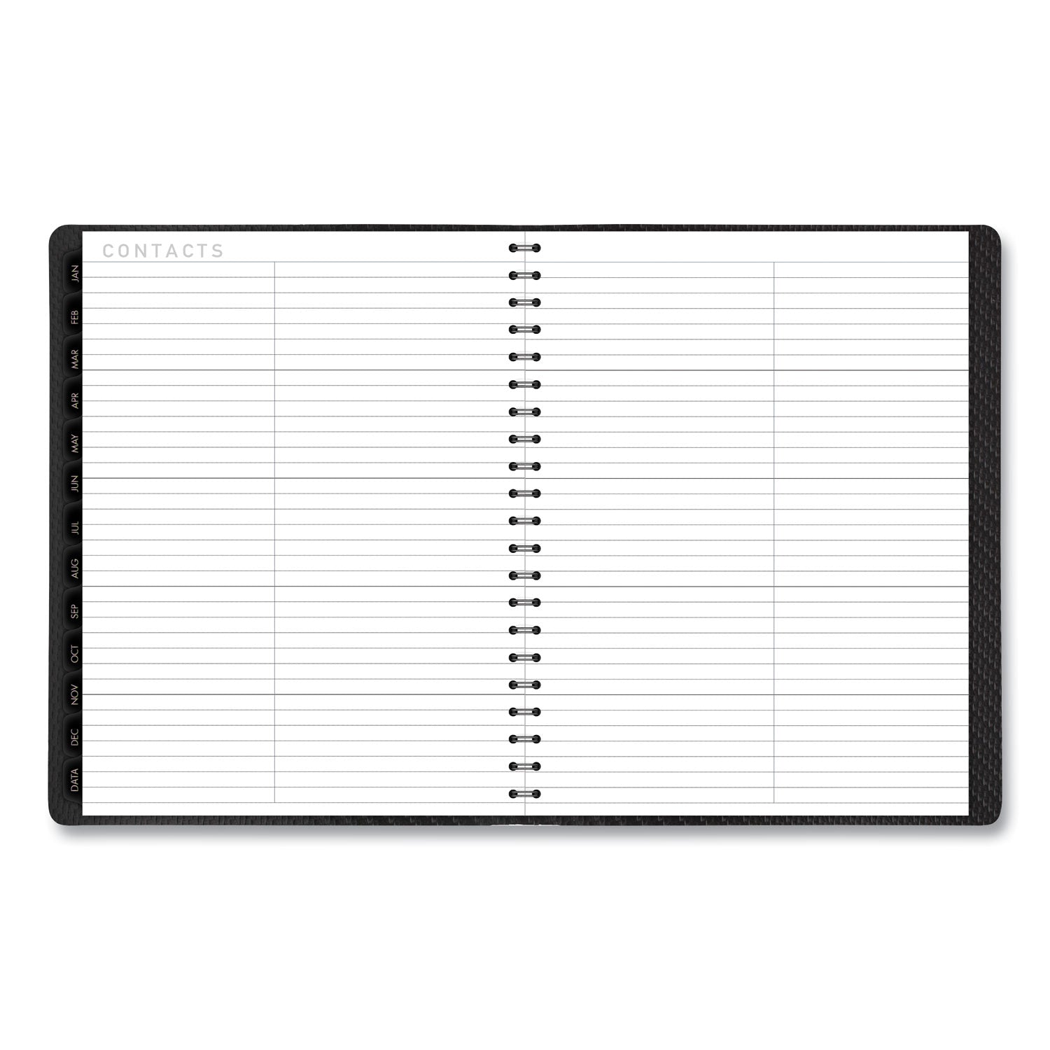 AT-A-GLANCE Contemporary Weekly/Monthly Planner, Vertical-Column Format, 11 x 8.25, Graphite Cover, 12-Month (Jan to Dec): 2025 (70950X45)