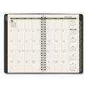 AT-A-GLANCE Recycled Weekly Block Format Appointment Book, 8.5 x 5.5, Black Cover, 12-Month (Jan to Dec): 2025 (70100G05)