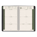 AT-A-GLANCE Recycled Weekly Block Format Appointment Book, 8.5 x 5.5, Black Cover, 12-Month (Jan to Dec): 2025 (70100G05)