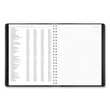 AT-A-GLANCE Contemporary Weekly/Monthly Planner, Vertical-Column Format, 11 x 8.25, Black Cover, 12-Month (Jan to Dec): 2025 (70950X05)