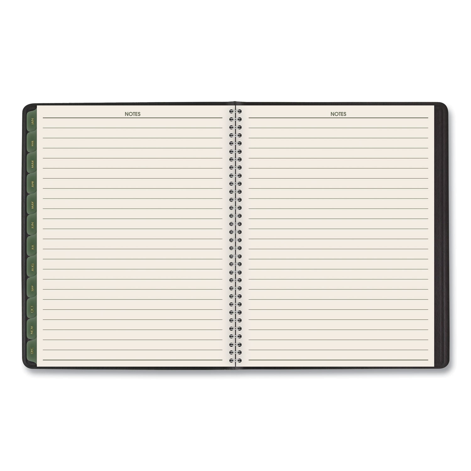 AT-A-GLANCE Recycled Weekly Vertical-Column Format Appointment Book, 8.75 x 7, Black Cover, 12-Month (Jan to Dec): 2025 (70951G05)