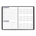 AT-A-GLANCE DayMinder Monthly Planner, Academic Year, Ruled Blocks, 12 x 8, Black Cover, 14-Month (July to Aug): 2024 to 2025 (AY200)