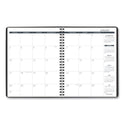 AT-A-GLANCE Monthly Planner, 8.75 x 7, Black Cover, 12-Month (Jan to Dec): 2025 (7012005)