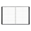 AT-A-GLANCE Contemporary Weekly/Monthly Planner, Vertical-Column Format, 11 x 8.25, Black Cover, 12-Month (Jan to Dec): 2025 (70950X05)