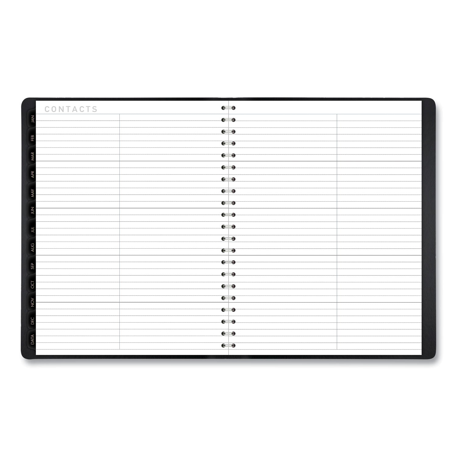 AT-A-GLANCE Contemporary Weekly/Monthly Planner, Vertical-Column Format, 11 x 8.25, Black Cover, 12-Month (Jan to Dec): 2025 (70950X05)