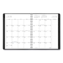 AT-A-GLANCE Contemporary Weekly/Monthly Planner, Vertical-Column Format, 11 x 8.25, Graphite Cover, 12-Month (Jan to Dec): 2025 (70950X45)