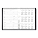 AT-A-GLANCE Contemporary Weekly/Monthly Planner, Vertical-Column Format, 11 x 8.25, Black Cover, 12-Month (Jan to Dec): 2025 (70950X05)