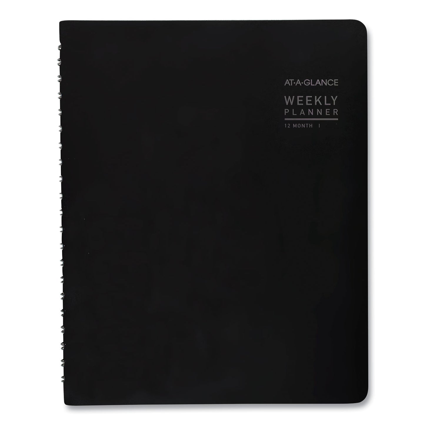 AT-A-GLANCE Contemporary Weekly/Monthly Planner, Vertical-Column Format, 11 x 8.25, Black Cover, 12-Month (Jan to Dec): 2025 (70950X05)