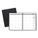 AT-A-GLANCE Monthly Planner, 8.75 x 7, Black Cover, 12-Month (Jan to Dec): 2025 (7012005)