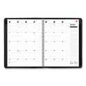 AT-A-GLANCE 800 Range Weekly/Monthly Appointment Book, 11 x 8.25, Black Cover, 12-Month (Jan to Dec): 2025 (7086405)