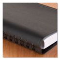 AT-A-GLANCE Daily Appointment Book with 30-Minute Appointments, 8 x 5, Black Cover, 12-Month (Jan to Dec): 2025 (7020705)