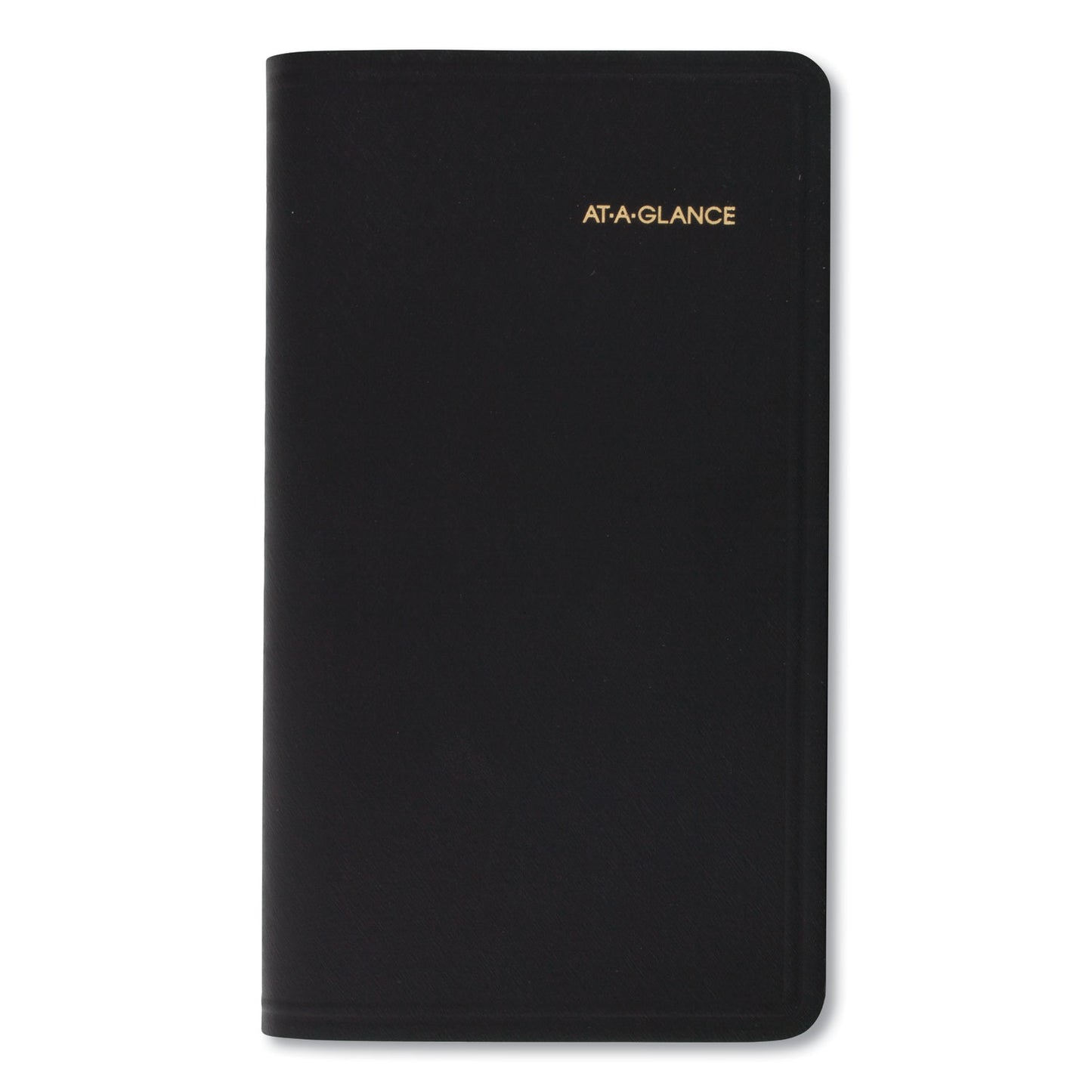 AT-A-GLANCE Compact Weekly Appointment Book, 6.25 x 3.25, Black Cover, 12-Month (Jan to Dec): 2025 (7000805)