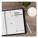 AT-A-GLANCE 800 Range Weekly/Monthly Appointment Book, 11 x 8.25, Black Cover, 12-Month (Jan to Dec): 2025 (7086405)