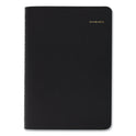 AT-A-GLANCE Daily Appointment Book with 30-Minute Appointments, 8 x 5, Black Cover, 12-Month (Jan to Dec): 2025 (7020705)