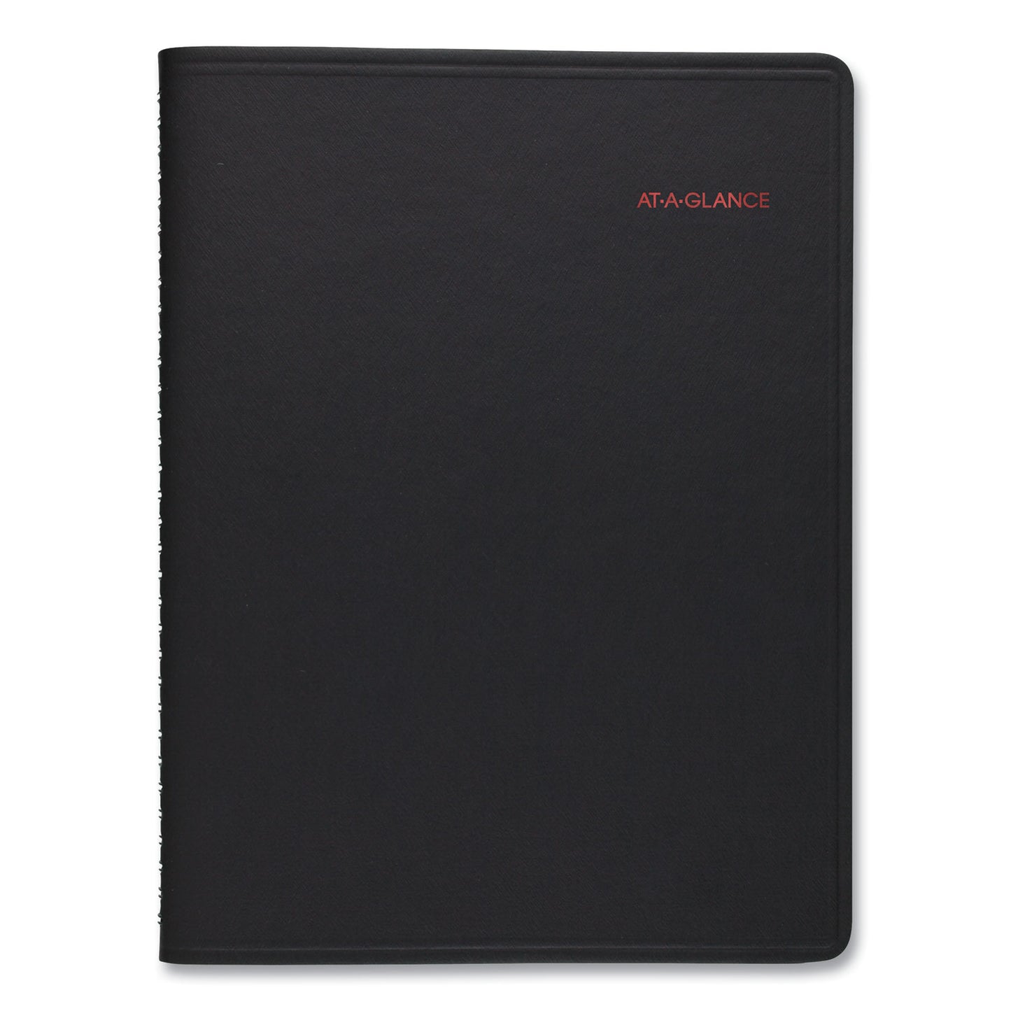 AT-A-GLANCE 800 Range Weekly/Monthly Appointment Book, 11 x 8.25, Black Cover, 12-Month (Jan to Dec): 2025 (7086405)