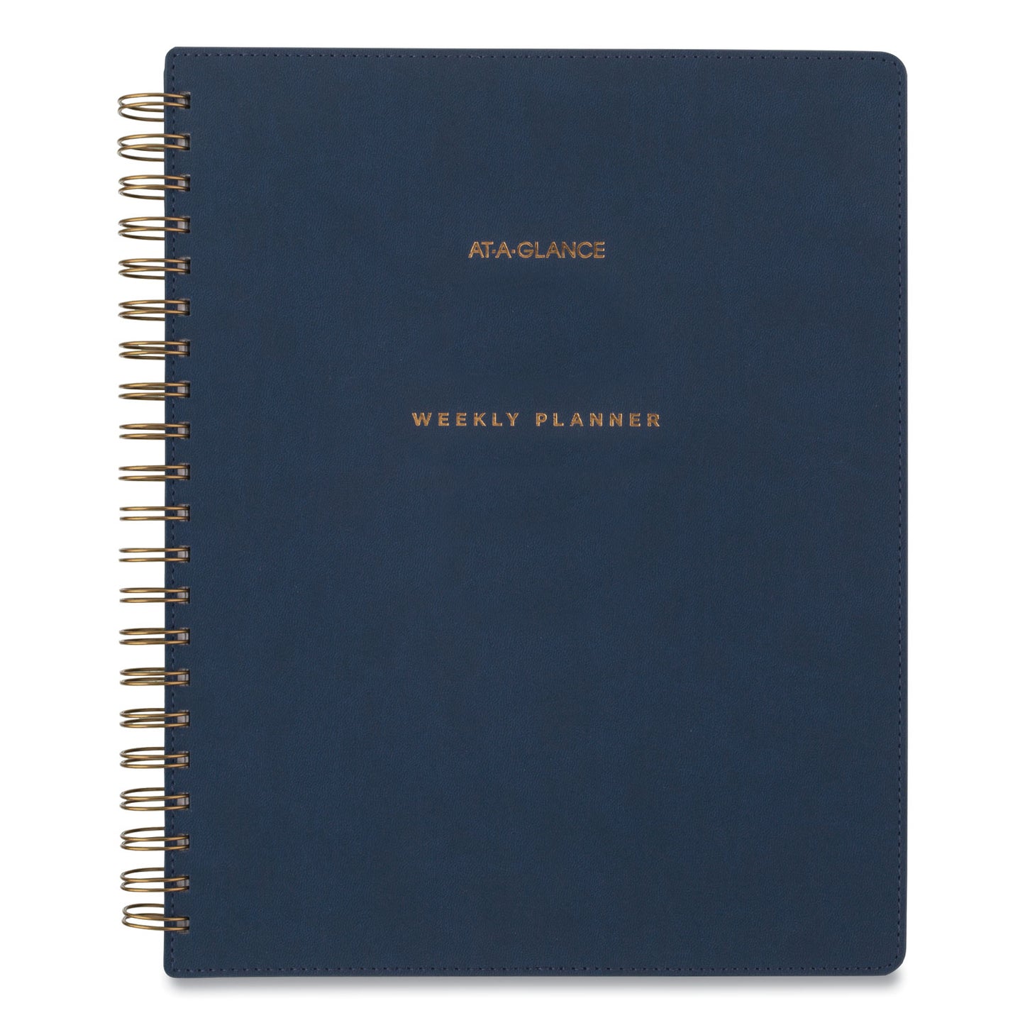 AT-A-GLANCE Signature Collection Firenze Navy Weekly/Monthly Planner, 11 x 8.5, Navy Cover, 13-Month: Jan 2025 to Jan 2026 (YP90520)