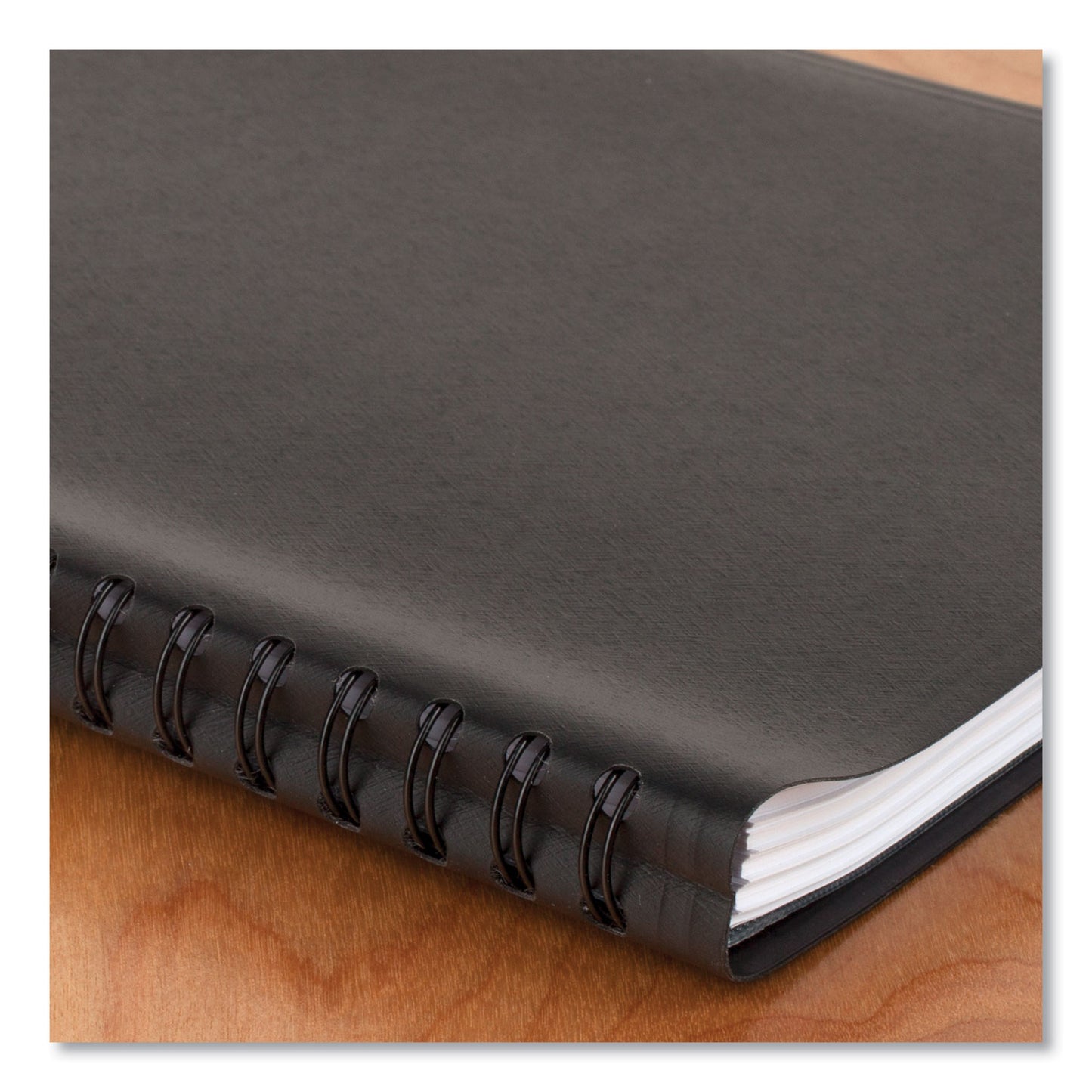 AT-A-GLANCE Four-Person Group Daily Appointment Book, 11 x 8, Black Cover, 12-Month (Jan to Dec): 2025 (7082205)