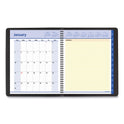 AT-A-GLANCE QuickNotes Weekly Block Format Appointment Book, 10 x 8, Black Cover, 12-Month (Jan to Dec): 2025 (760105)