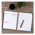 AT-A-GLANCE Signature Collection Firenze Navy Weekly/Monthly Planner, 11 x 8.5, Navy Cover, 13-Month: Jan 2025 to Jan 2026 (YP90520)