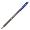 BIC Cristal Xtra Bold Ballpoint Pen, Stick, Bold 1.6 mm, Blue Ink, Clear Barrel, 24/Pack (MSBP241BLU)