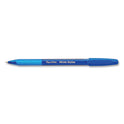 Paper Mate InkJoy 100 Ballpoint Pen/Stylus, Stick, Medium 1 mm, Blue Ink, Blue Barrel, 12/Pack (1924320DZ)