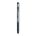 Paper Mate InkJoy Gel Pen, Retractable, Fine 0.5 mm, Black Ink, Black/Smoke Barrel, 8/Pack (1968613)