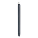 Paper Mate InkJoy Gel Pen, Retractable, Medium 0.7 mm, Black Ink, Black/Smoke Barrel, 8/Pack (1958856)