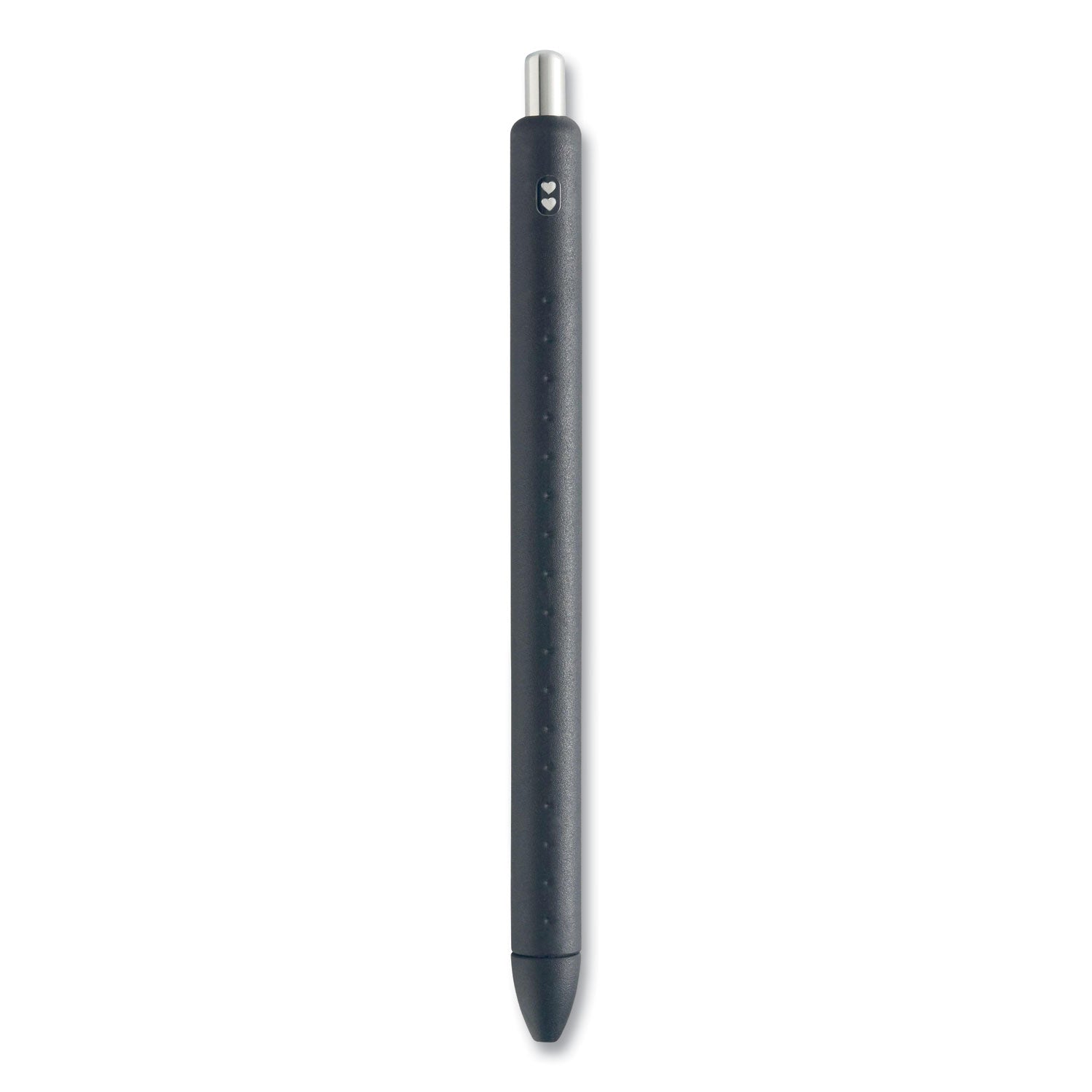 Paper Mate InkJoy Gel Pen, Retractable, Medium 0.7 mm, Black Ink, Black/Smoke Barrel, 8/Pack (1958856)