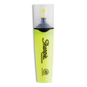 Sharpie Clearview Tank-Style Highlighter, Yellow Ink, Chisel Tip, Yellow/Black/Clear Barrel, 3/Pack (1904613)