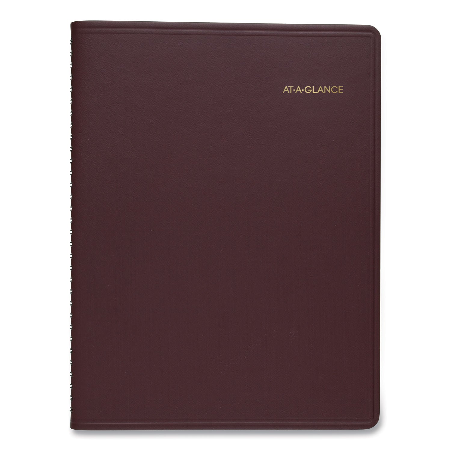 AT-A-GLANCE Weekly Appointment Book, 11 x 8.25, Winestone Cover, 13-Month: Jan 2025 to Jan 2026 (7095050)