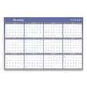 AT-A-GLANCE Vertical/Horizontal Erasable Quarterly/Monthly Wall Planner, 24 x 36, White/Blue Sheets, 12-Month (Jan to Dec): 2025 (A1102)