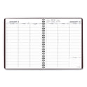 AT-A-GLANCE Weekly Appointment Book, 11 x 8.25, Winestone Cover, 13-Month: Jan 2025 to Jan 2026 (7095050)