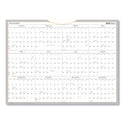 AT-A-GLANCE WallMates Self-Adhesive Dry Erase Yearly Planning Surfaces, 24 x 18, White/Gray/Orange Sheets, 12-Month (Jan to Dec): 2025 (AW506028)